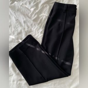 Zara full length wide leg dress pants